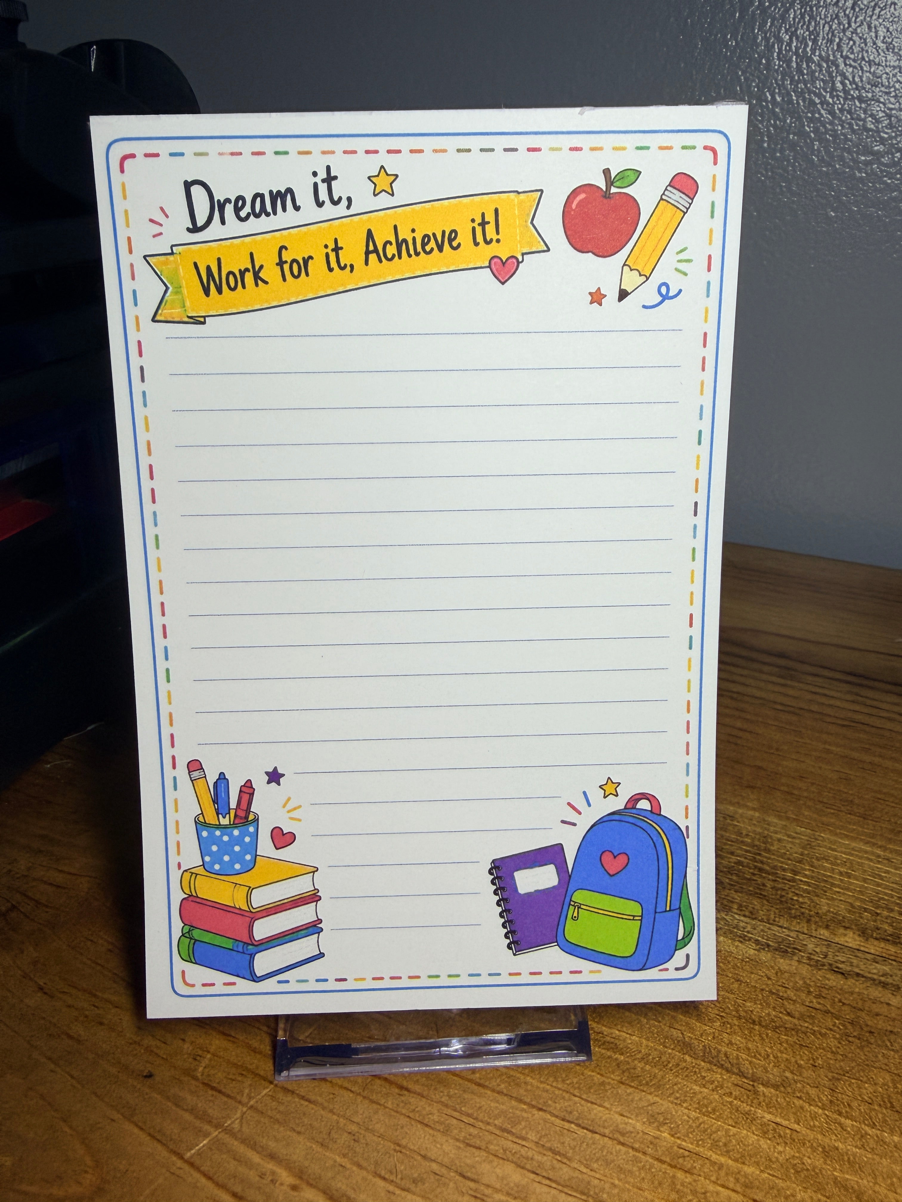 Dream It Notepad