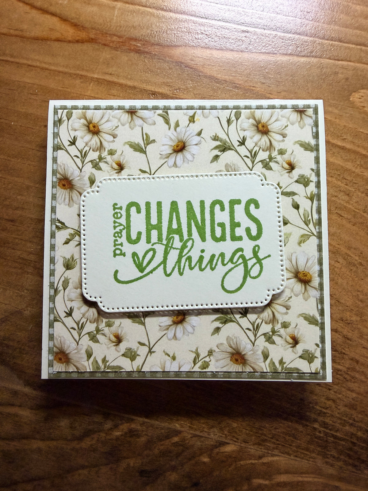 Prayer Changes Things Post it note