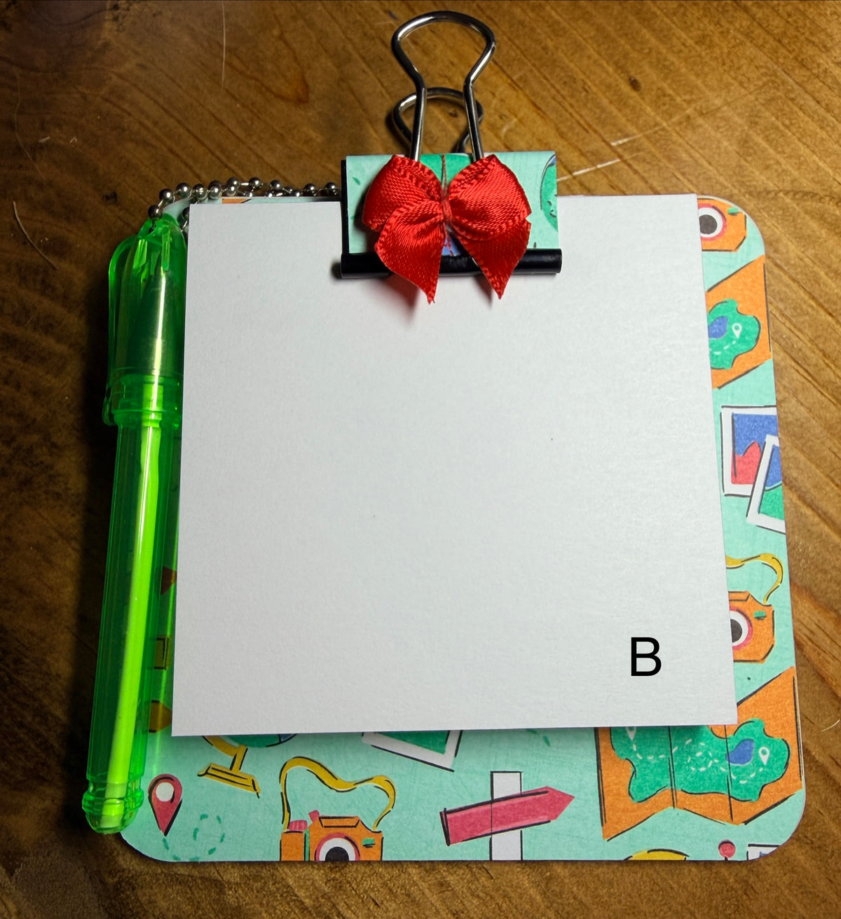 Mini Clipboard - Multiple designs to choose from