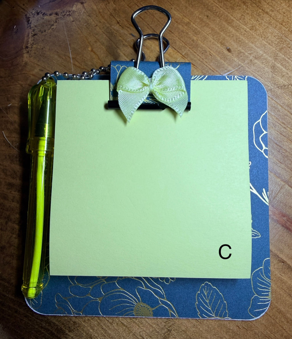 Mini Clipboard - Multiple designs to choose from