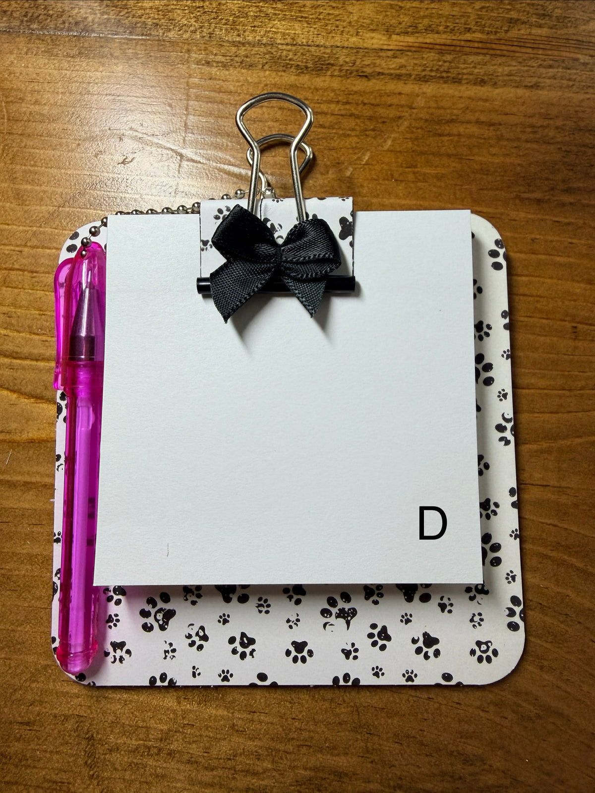 Mini Clipboard - Multiple designs to choose from