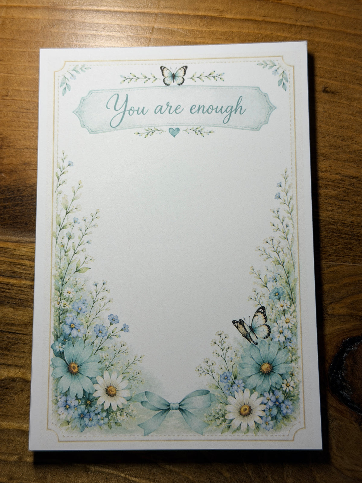 You are enough - Butterfly Cottage Notepad