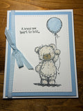 A brand new heart to hold - Welcome baby card