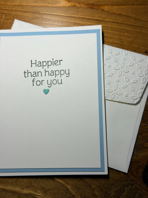 A brand new heart to hold - Welcome baby card