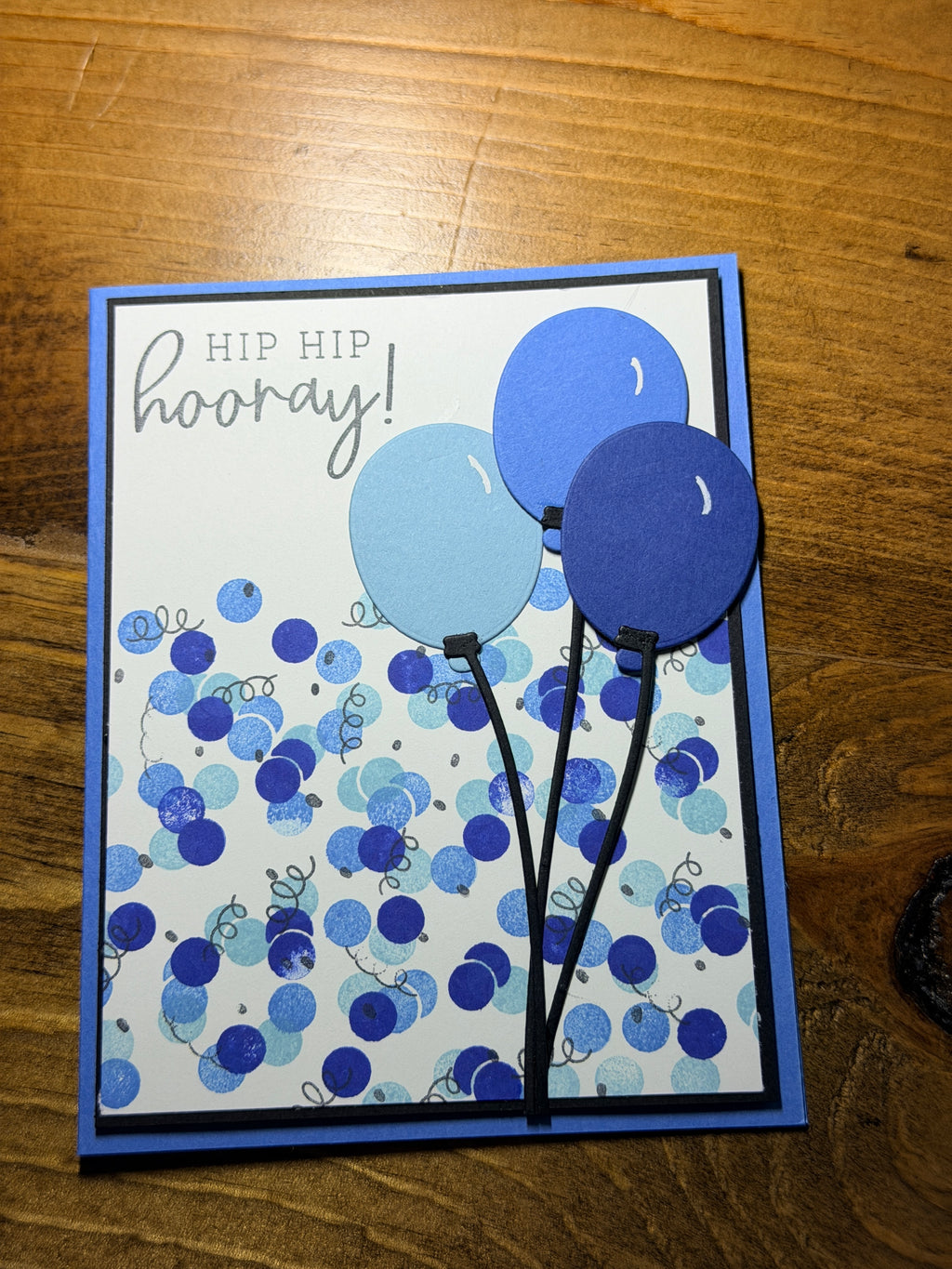 Hip Hip Hooray - Birthday Card