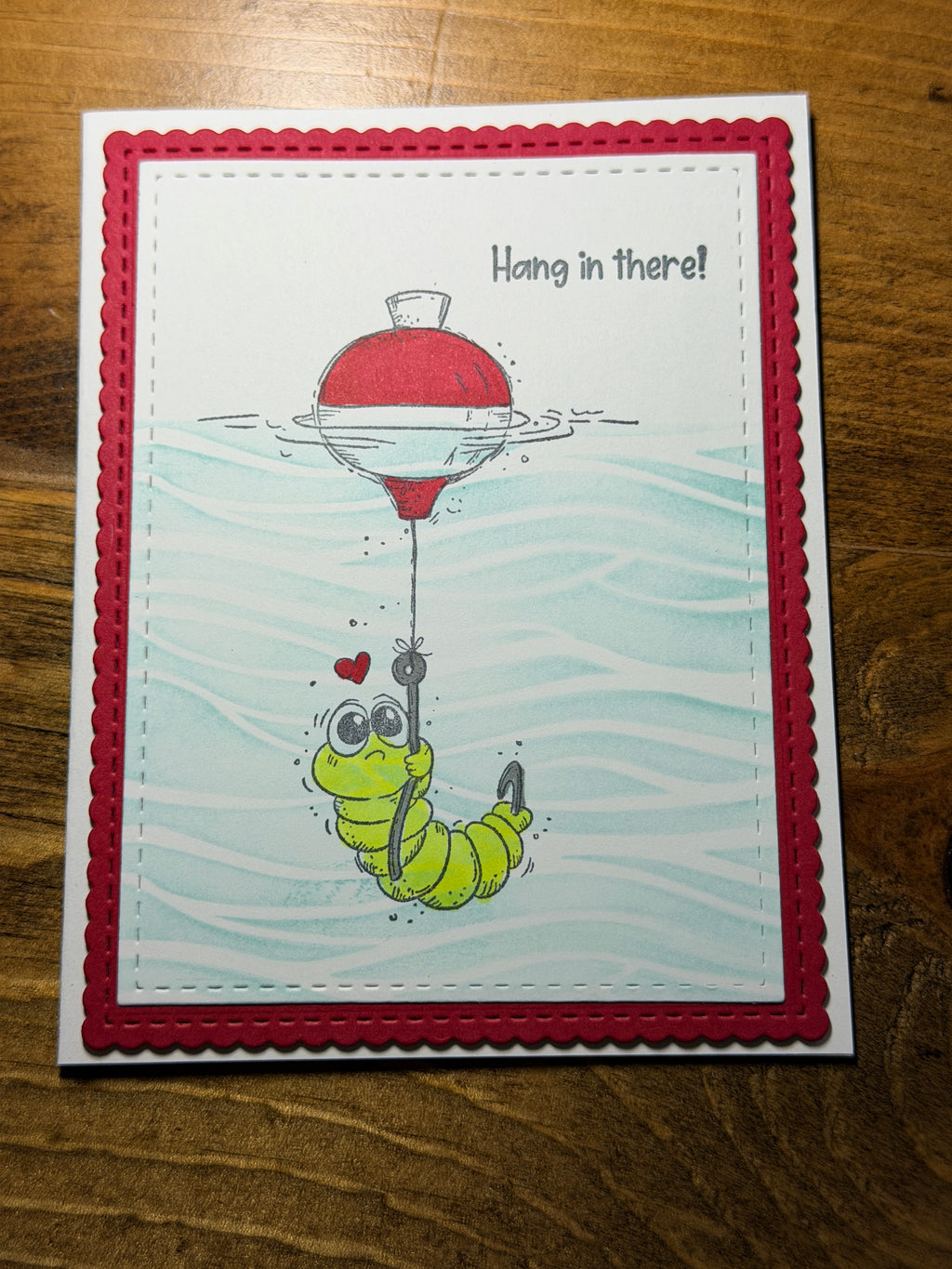 Hang in there - Encouragement Card