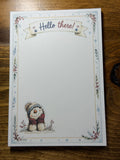 Hello There Snowman Notepad