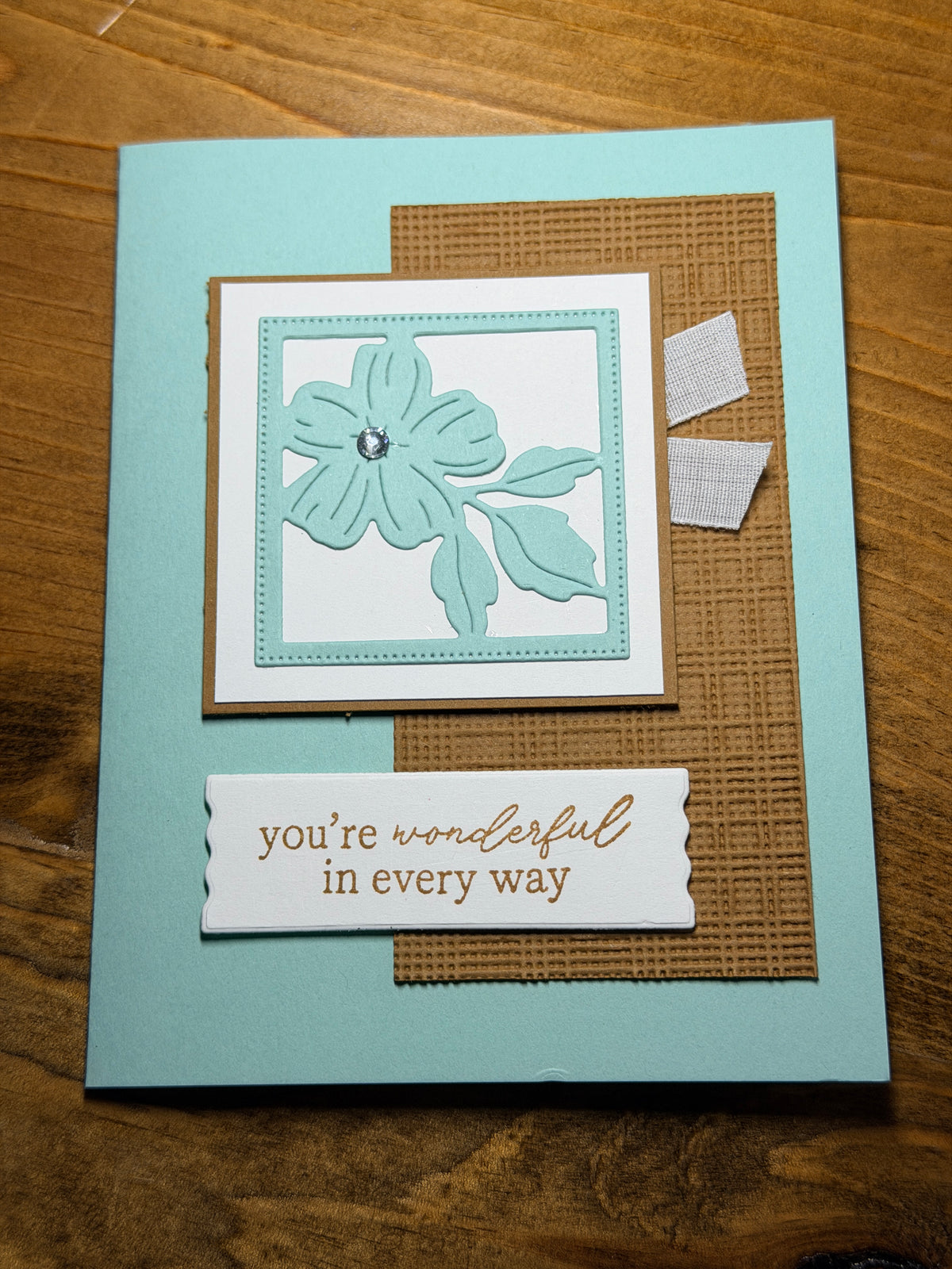 You're wonderful in every way - Birthday Card